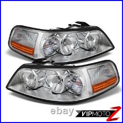 05-11 Lincoln TownCar Sedan Limo Replacement Front LEFT RIGHT Headlight Assembly