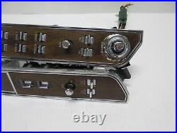 1980-1989 Lincoln Town Car Towncar Window Lock Switch Bezel Driver Passenger Set