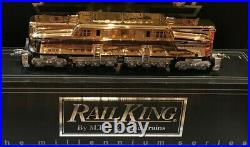 2000 Mth Millenuim Gold Plated Gg1 Engine & (5) Car'70 Madison Passenger Set