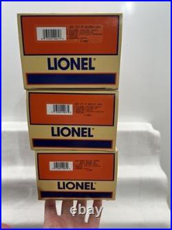 3 Car Lionel 6-19062 O Gauge Wabash Railway Midnight Madison Passenger Car Set