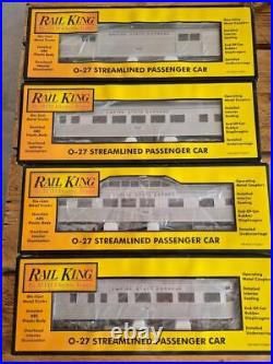 4 Car Passenger Set for Rail King MTH NYC 4-6-4 Empire State Express