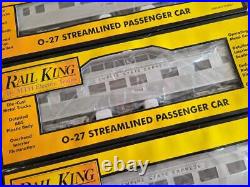 4 Car Passenger Set for Rail King MTH NYC 4-6-4 Empire State Express