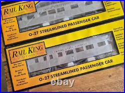 4 Car Passenger Set for Rail King MTH NYC 4-6-4 Empire State Express