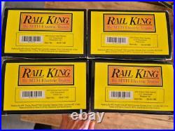 4 Car Passenger Set for Rail King MTH NYC 4-6-4 Empire State Express