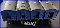 4. Williams Streamliner Passenger Car Set Baltimore & Ohio Capitol Limited XS87