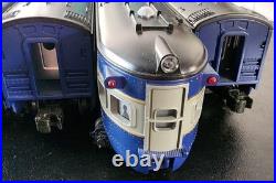 4. Williams Streamliner Passenger Car Set Baltimore & Ohio Capitol Limited XS87