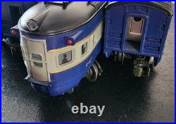 4. Williams Streamliner Passenger Car Set Baltimore & Ohio Capitol Limited XS87