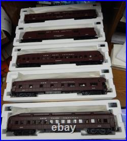 5 K-LINE k-4470B NEW YORK CENTRAL 28TH ANN PASSENGER CAR SET NIB O GAUGE RARE