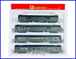 #6914 Rivarossi HO 1/87 1920's Santa Fe 4-Car Passenger Set'A