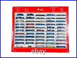 #6914 Rivarossi HO 1/87 1920's Santa Fe 4-Car Passenger Set'A