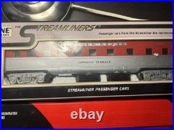 6 K-Line Streamliners Passenger Cars New In Box O Gauge Set
