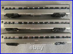 7 HO Athearn Amtrak Phase IV Streamliner Passenger Car Set very light use