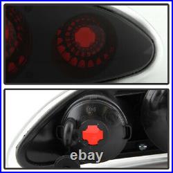 93-02 Chevy Camaro Z28 SS SINISTER BLACK SMOKE Tail Light Replacement Lamp SET