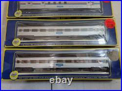 AHM Amtrak Passenger Car Set of 4 HO Scale