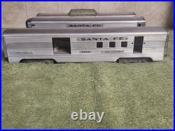 AMERICAN MODEL TOYS (AMT) 0 GAUGE Set Of 4 SANTA FE Streamliner PASSENGER CARS
