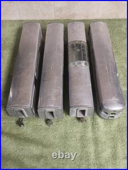 AMERICAN MODEL TOYS (AMT) 0 GAUGE Set Of 4 SANTA FE Streamliner PASSENGER CARS