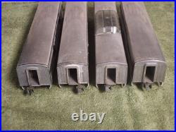 AMERICAN MODEL TOYS (AMT) 0 GAUGE Set Of 4 SANTA FE Streamliner PASSENGER CARS