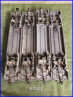 AMERICAN MODEL TOYS (AMT) 0 GAUGE Set Of 4 SANTA FE Streamliner PASSENGER CARS