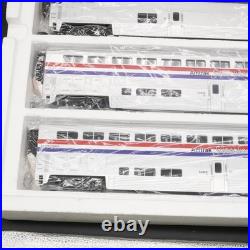 AMTRAK Superliner 4-Car Passenger Set O Gauge Train MTH #20-6524 NEW