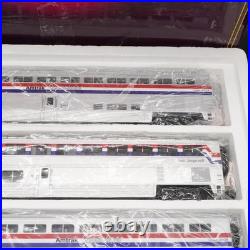 AMTRAK Superliner 4-Car Passenger Set O Gauge Train MTH #20-6524 NEW