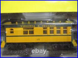 ATHEARN 11026 VIRGINIA & TRUCKEE Overton Old-Time Passenger 4-Car Set N Scale