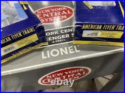 American Flyer 49611 NY Central Alcos S Ga Diesel Passenger set + 2 extra cars