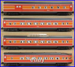 American Flyer 9500/01/02/03 Southern Pacific Daylight 4-Car Passenger Set S-Ga
