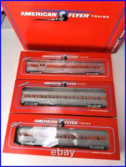 American Flyer New Haven 6-49605 New Haven Passenger Three Car Set NEW IN BOX American Flyer New Haven 6-49605 New Haven Passenger Three Car Set NEW IN BOX