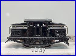 American Flyer Prewar Tinplate Black 1201 Electric Engine 4-Car Passenger Set