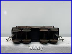 American Flyer Prewar Tinplate Black 1201 Electric Engine 4-Car Passenger Set