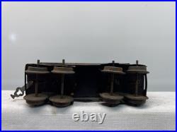 American Flyer Prewar Tinplate Black 1201 Electric Engine 4-Car Passenger Set