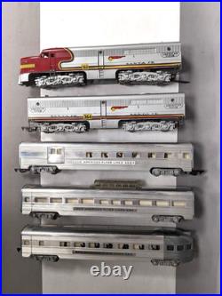 American Flyer Set #5108-W Santa Fe Diesel 3 Car Passenger Set'S' Gauge C-8