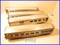 American Model Toys Four Car Aluminum Nyc Passenger Set- Good W21 American Model Toys Four Car Aluminum Nyc Passenger Set- Good W21