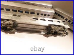 American Model Toys Four Car Aluminum Nyc Passenger Set- Good W21 American Model Toys Four Car Aluminum Nyc Passenger Set- Good W21