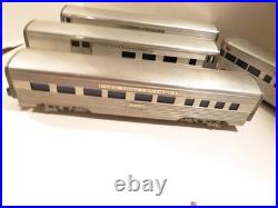 American Model Toys Four Car Aluminum Nyc Passenger Set- Good W21 American Model Toys Four Car Aluminum Nyc Passenger Set- Good W21