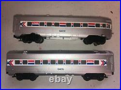 Amtrak Set of 4 Passenger Cars-6403, 6404, 6405 & 6406