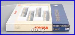 Arnold 0144 N Scale DB Rheingold 4-Car Passenger Set EX/Box
