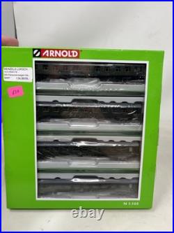 Arnold N Scale 4 Car Passenger Set HN4119 DR Salonwagen Regierungszug