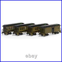 Athearn ATH12405 34' Old Time Overton Passenger Car Set CN (4) N Scale