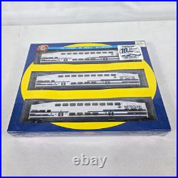 Athearn HO Metrolink Bombardier Coach passenger cars 3-car set 2587