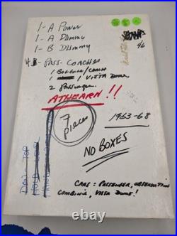 Athearn HO Scale Santa Fe Passenger Set A-B Dummy W 1 Power 4 Cars Untested