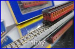 Athearn N Scale Southern Pacific 50' Overland Passenger 4 Car Set + Add On Car