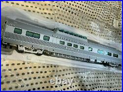 Atlas O Scale 3 Rail California Zephyr Passenger Cars Set 2 (Front Domes)