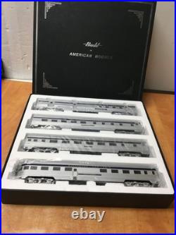 BUDD American Models S Scale B&O Baltimore Ohio PASSENGER 4 CAR SET LN/BOX f62