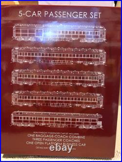 B. L. I. #8965 P. R. R. 5-Car Passenger Set withCombine 3-Coaches & Observation H. O
