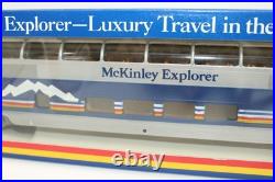 Bachmann HO Scale Westours McKinley Explorer 85' Dome Passenger Car Set of 4