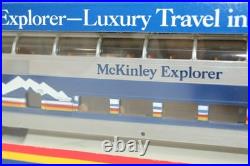 Bachmann HO Scale Westours McKinley Explorer 85' Dome Passenger Car Set of 4