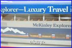 Bachmann HO Scale Westours McKinley Explorer 85' Dome Passenger Car Set of 4