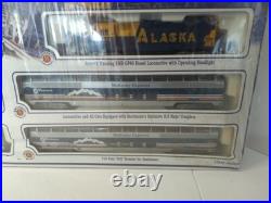 Bachmann McKinley Explorer HO Scale Train Set Alaska GP40 Item #00624