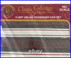 Bachmann No. 43-1290 N&W Norfolk & Western 6 Car Passenger Set Series HO New